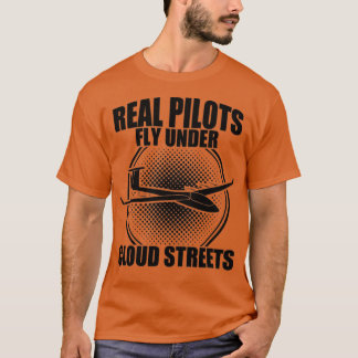 Gliding Glider pilot soaring thermals pilot gifts T-Shirt