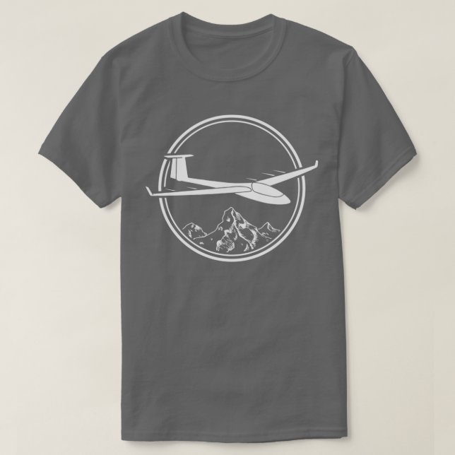 Gliding Glider pilot soaring thermals pilot gifts  T-Shirt (Design Front)