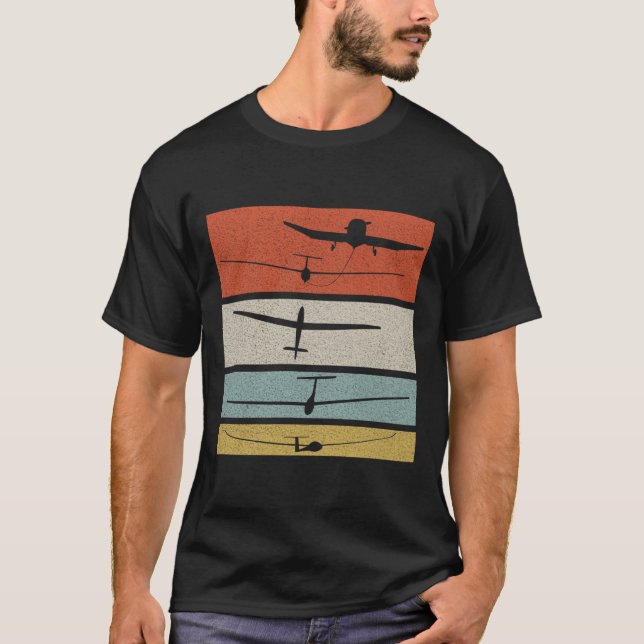 Gliding Pilots  TShirt Glider Pilot Shirt Soaring (Front)