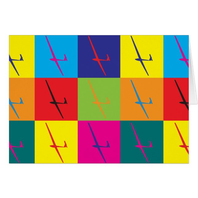 Gliding Pop Art (Front Horizontal)