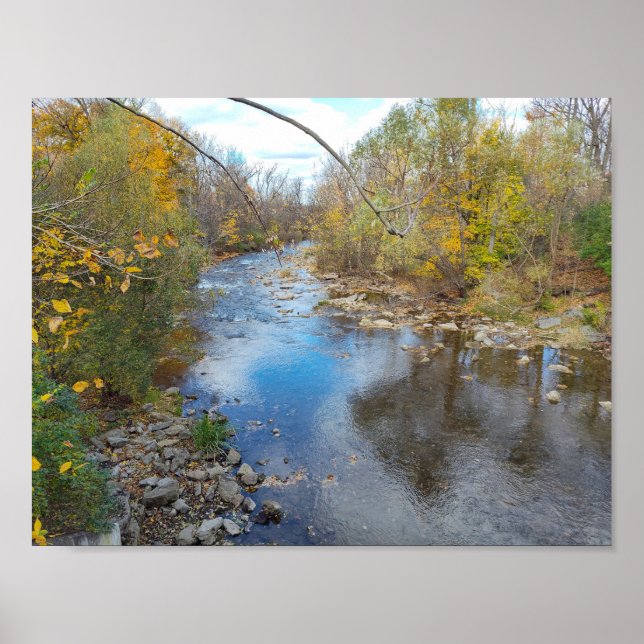 Gliding Reflections Poster (Front)