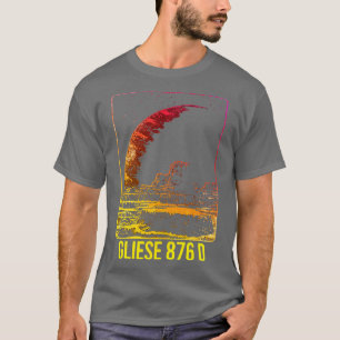 Gliese 876 d Exoplanet Planet T-Shirt