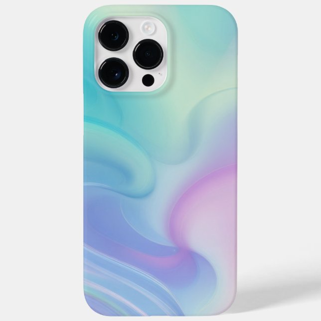 Glimmer and Shine: Faux Iridescent iPhone Case (Back)