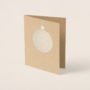 GLIMMER Holiday Card Silver