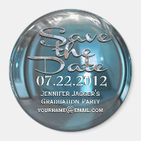 Glimmer Jasper Save the Date  Magnet