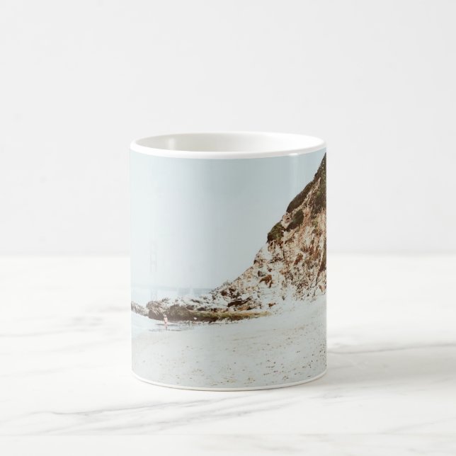 Glimpse of Golden Gate  Coffee Mug (Center)