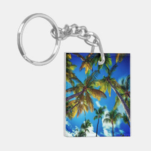 Glimpse of Paradise Key Ring
