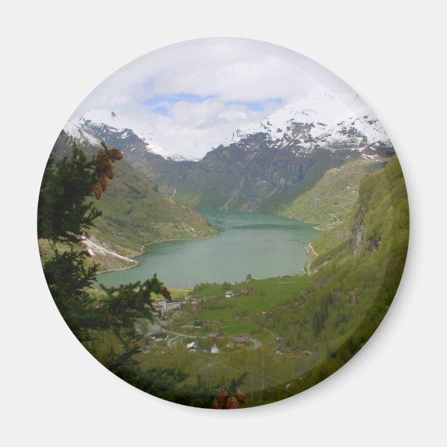 Glimpse of  Paradise Magnet (Front)