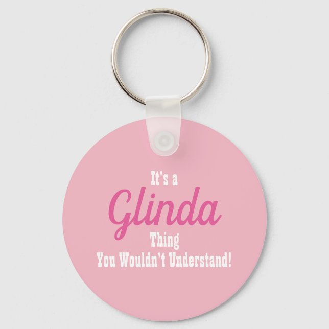 Glinda Keychain (Front)