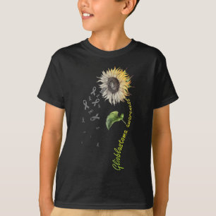 Glioblastoma Awareness Sunflower  T-Shirt