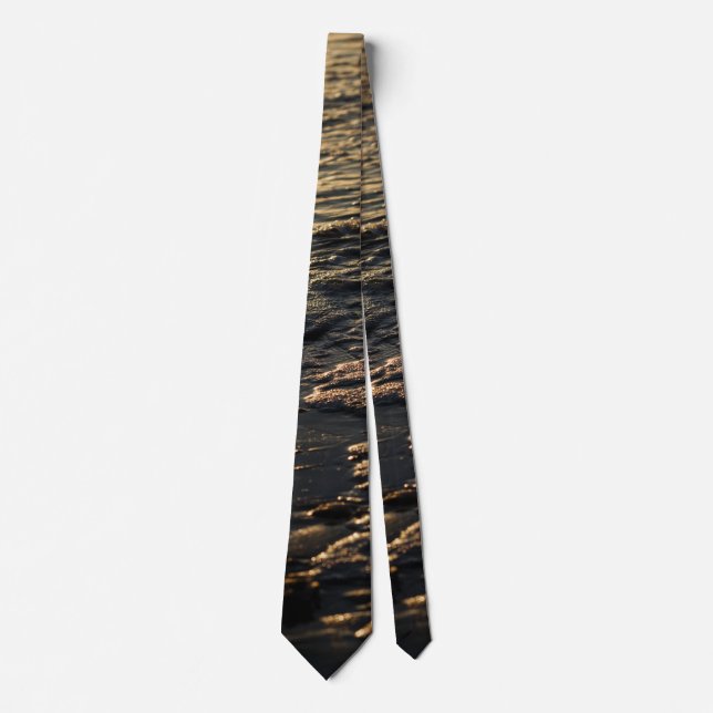 Glistening Beach Morning Tie (Front)