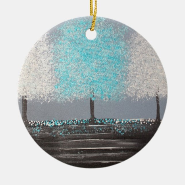 Glistening Morning Ornament (Front)