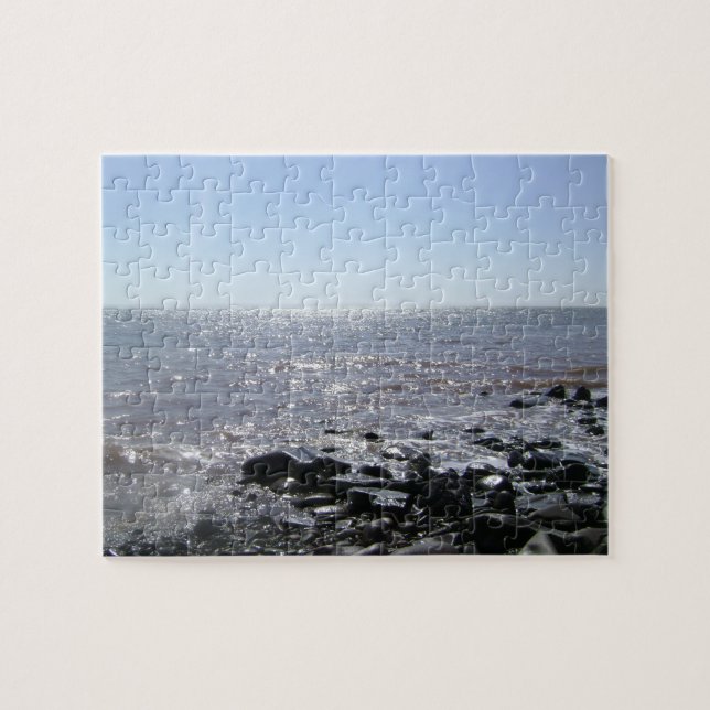 "Glistening Waters" Bay of Fundy Puzzle (Horizontal)