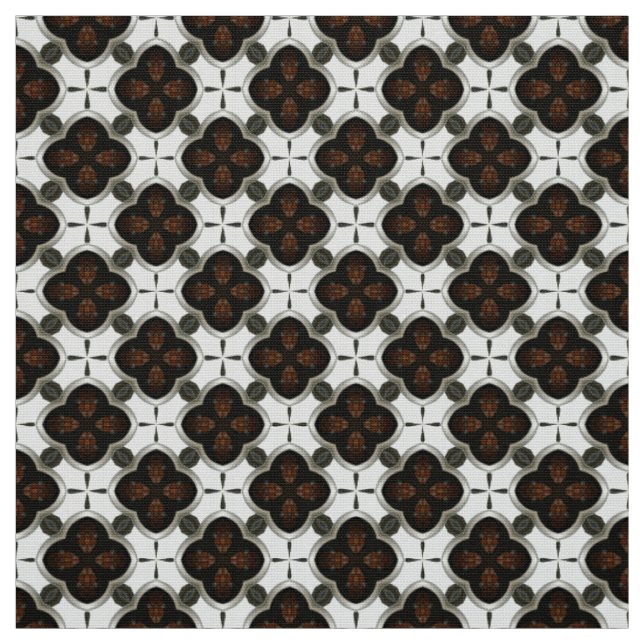 Glitch2 Black and white furniture fabric (Swatch)