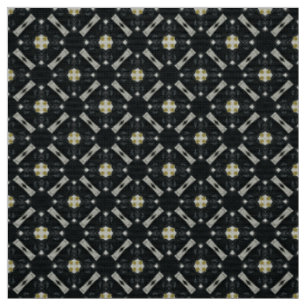 Glitch2 Black grey green furniture fabric