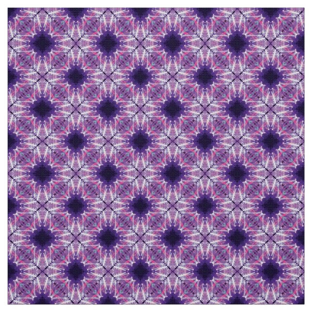 Glitch2 Blue Dim Purple Furniture Fabric (Swatch)