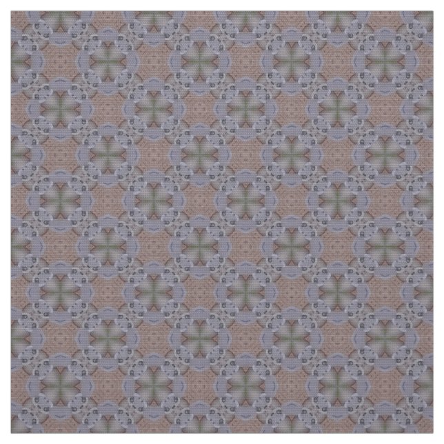 Glitch2 Brown Grey Crafts Fabric (Swatch)