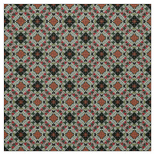 Glitch2 natural colours pattern fabric