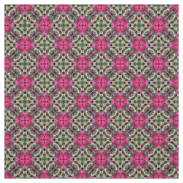 Glitch2 Pop star violet red pattern fabric (Swatch)