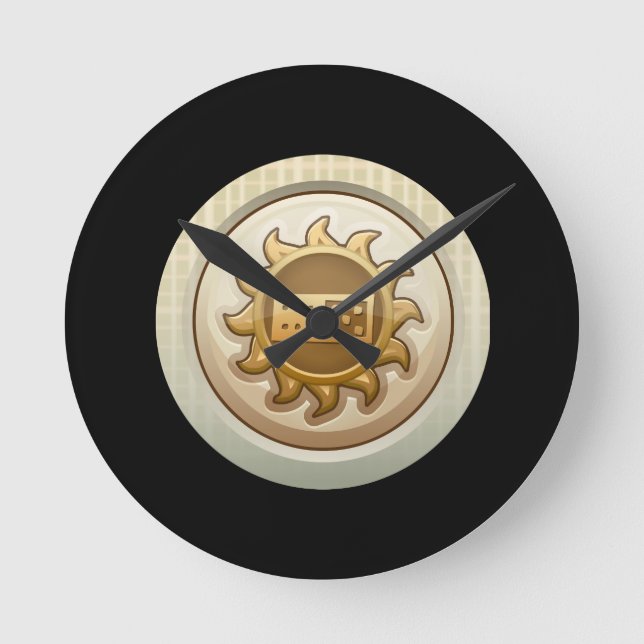 Glitch: achievement first tii emblem round clock (Front)