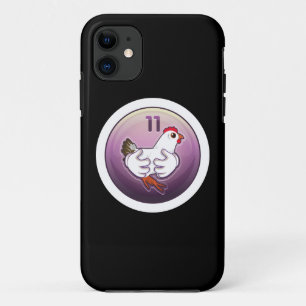 Glitch: achievement hen hugger iPhone 11 case