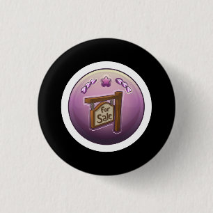 Glitch: achievement homesteader 3 cm round badge