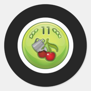 Glitch Achievement ok soaker Classic Round Sticker