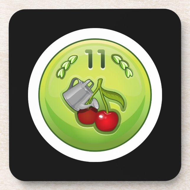 Glitch Achievement ok soaker Coaster (Front)