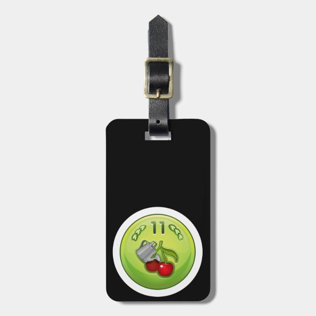 Glitch Achievement ok soaker Luggage Tag (Front Vertical)
