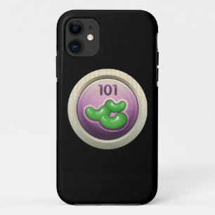 Glitch Achievement participant award  bean divisio iPhone 11 Case