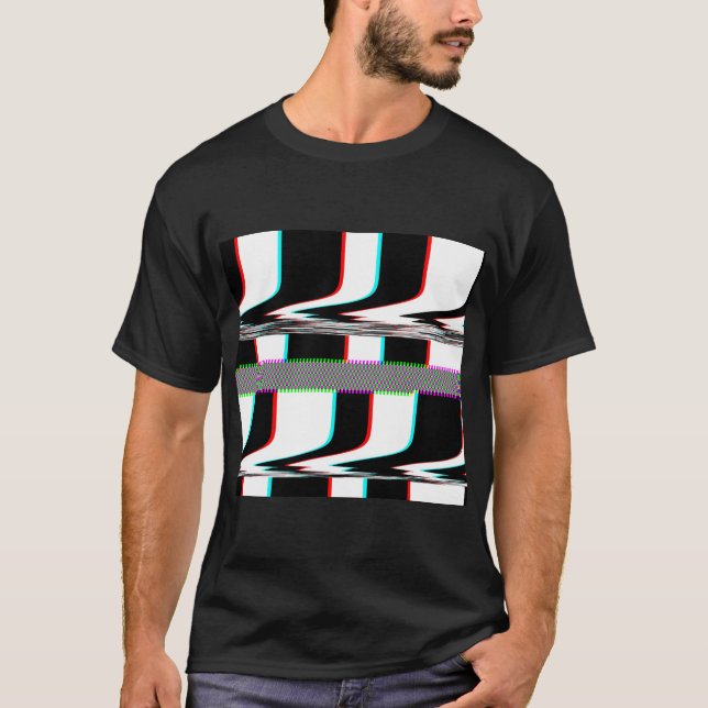 Glitch Art Tshirt  (Front)