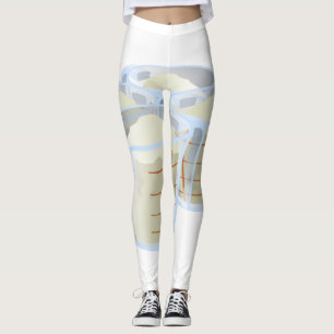 Glitch Food flour Leggings