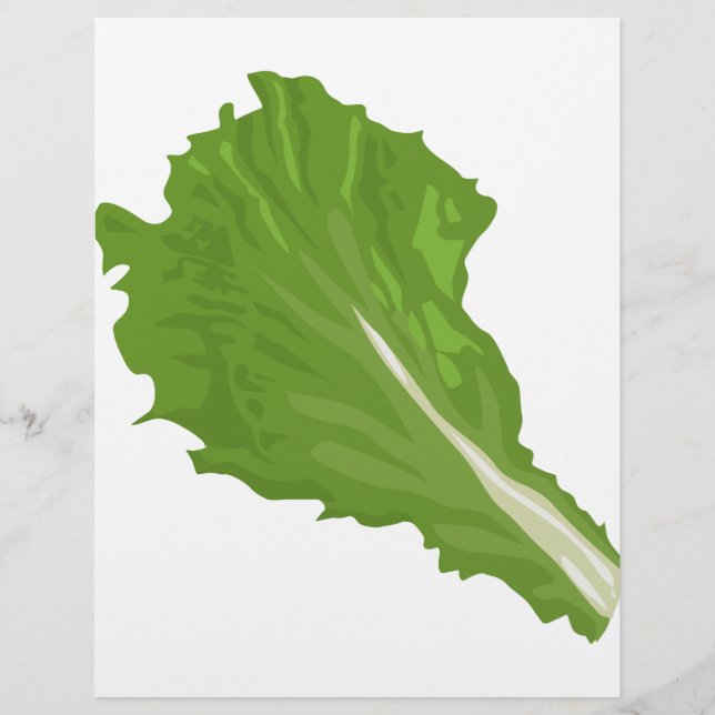 Glitch Food green leaf (Front)