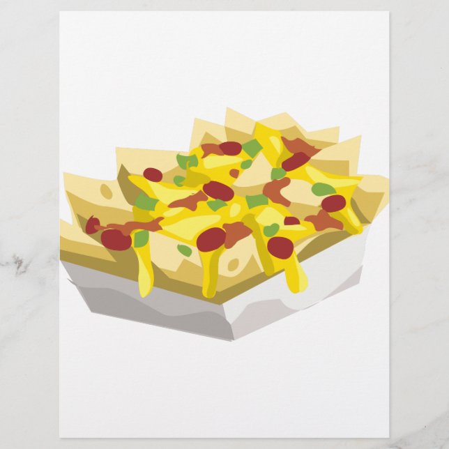 Glitch Food hungry nachos (Front)