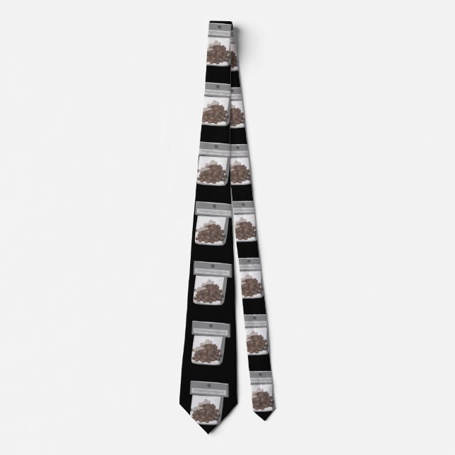 Glitch Food kings of condiments Tie (Front)