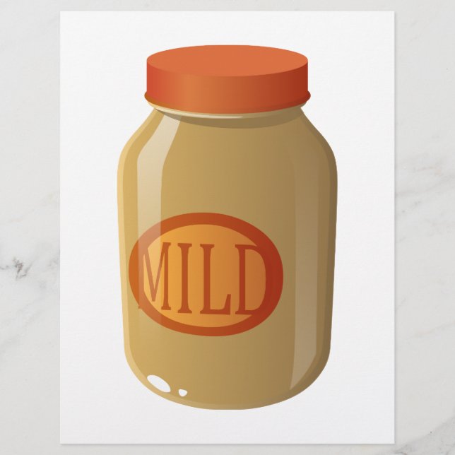 Glitch Food mild sauce (Front)