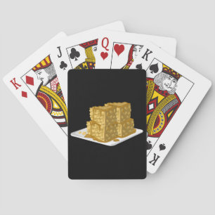 Glitch Food oaty cake Playing Cards