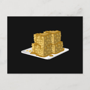 Glitch Food oaty cake Postcard