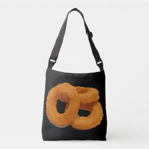 Glitch Food onion rings Crossbody Bag