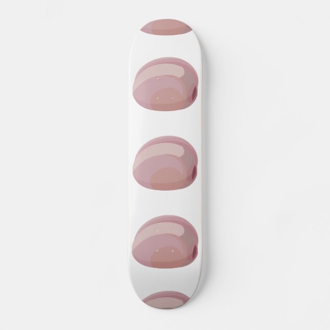 Glitch Food oysters prairie Skateboard (Front)