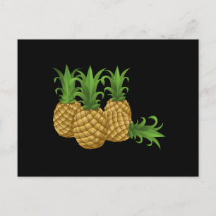 Glitch Food pineapple Postcard