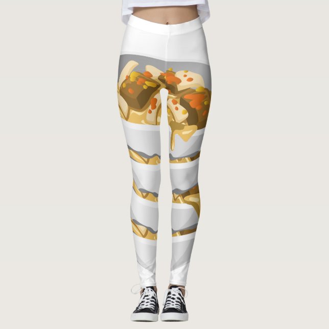Glitch Food rich tagine Leggings (Front)