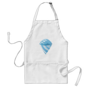 Glitch Food sno cone blue Standard Apron