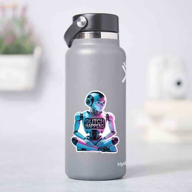❤️GLITCH HAPPENS! Funny Ai Chatbot Companion Memes (HydroFlask)