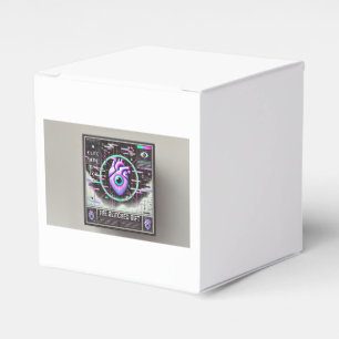 🎁 “Glitch Heart” Weirdcore Favor Box 🎁