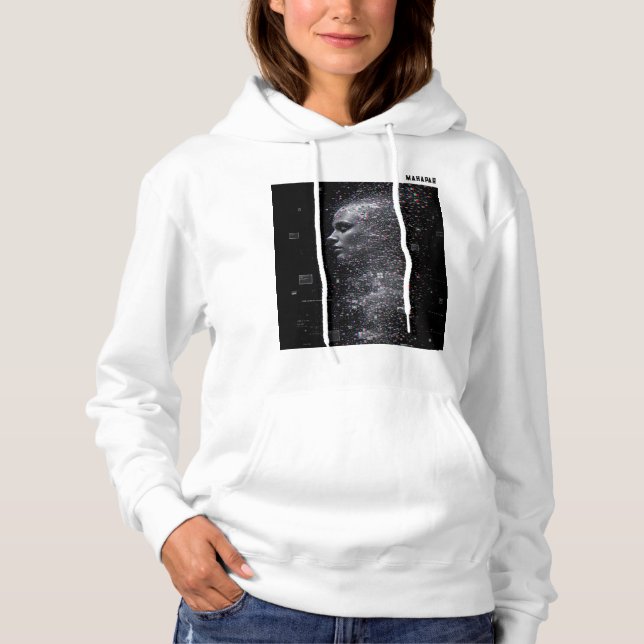 Glitch Surrealism Hoodie (Front)