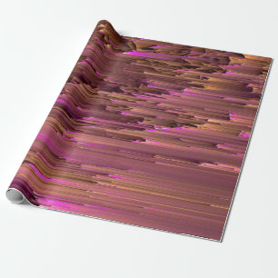 glitch Texture Overlays TV Vintage Frame Filmsback Wrapping Paper