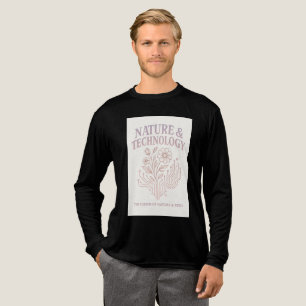 Glitched AI Code - Futuristic Techwear Graphic T-S Tri-Blend Shirt