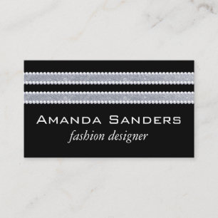 Glitter and Pearls Business Card