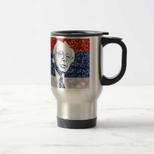 glitter bernie sanders travel mug
